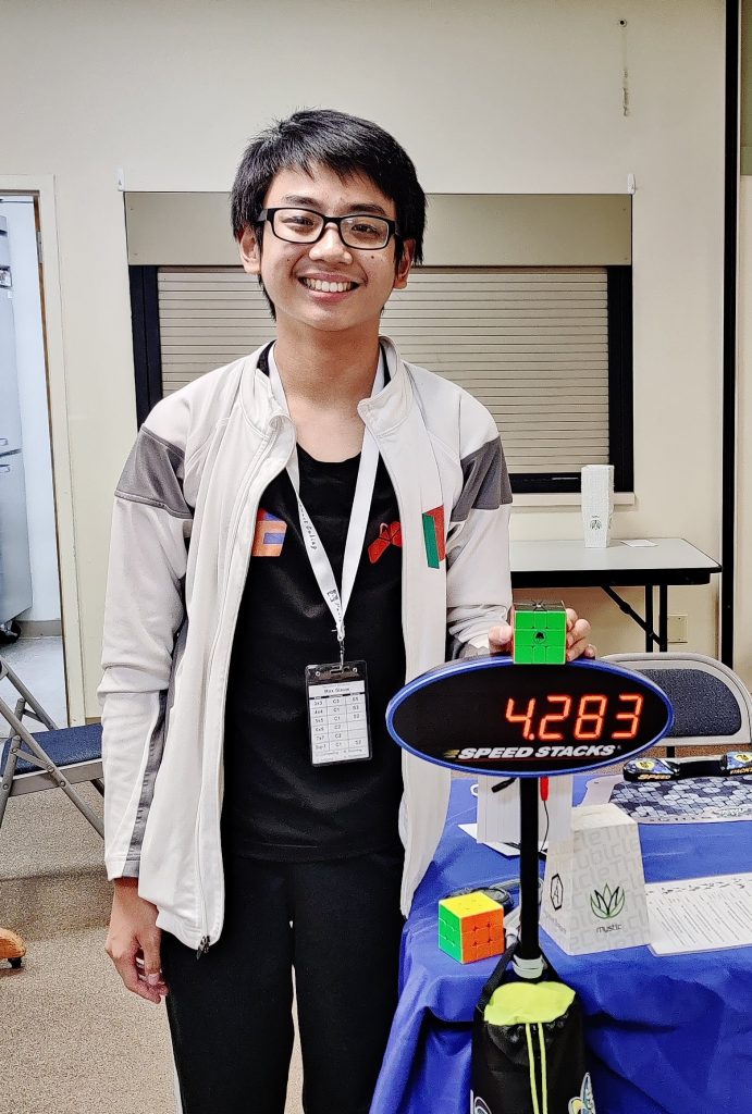 My Second World Record: 4.28 Square-1 Single – Max Siauw